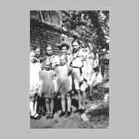 037-0007 Sommer 1940 in Hanswalde. Im Bild die Kinder von Otto und Hedwig Riemann, Lenchen Kretschmer und andere aus dem Dorf..jpg